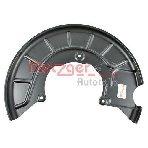 Захисний кожух гальмівного диска METZGER GREENPARTS 6115030 для VAG, передній міст праворуч, фото №2