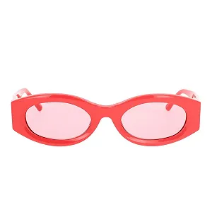 Солнцезащитные очки The Attico x Linda Farrow Berta 38c4-54/22/140, розовый synthetic.ua - Фото 1