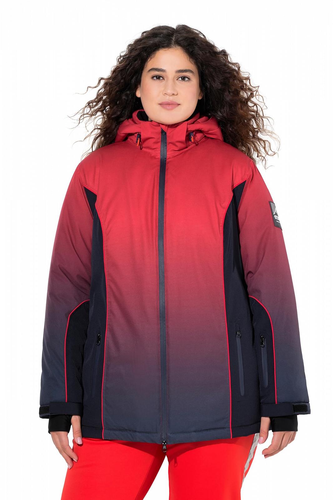 Куртка Ulla Popken Performance Plus Size Gradient Waterproof Snow Guard 821896, фото №1