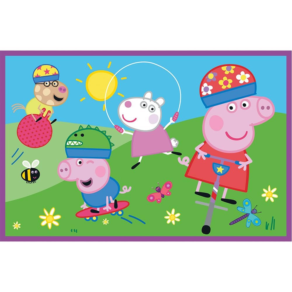Пазл Trefl Peppa Pig Peppa on the Playground 2 в 1 2 х 24 элемента, фото №2