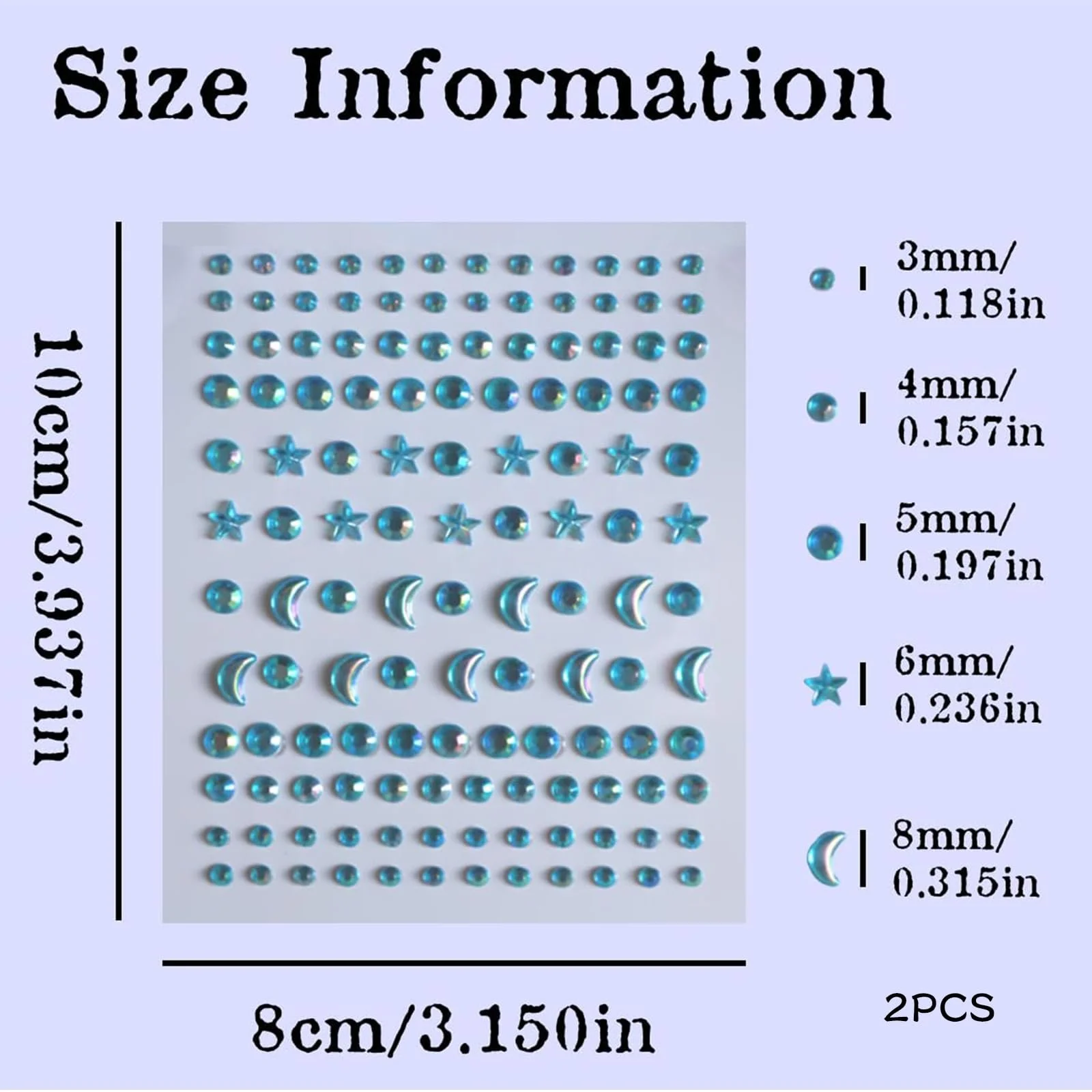 Стрази та тіла Легкі у використанні, фото №2