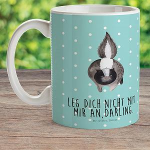 Детская Кружка Mr. & Mrs. Panda Атака Скунса Пластиковая Кружка 300 мл synthetic.ua - Фото 1