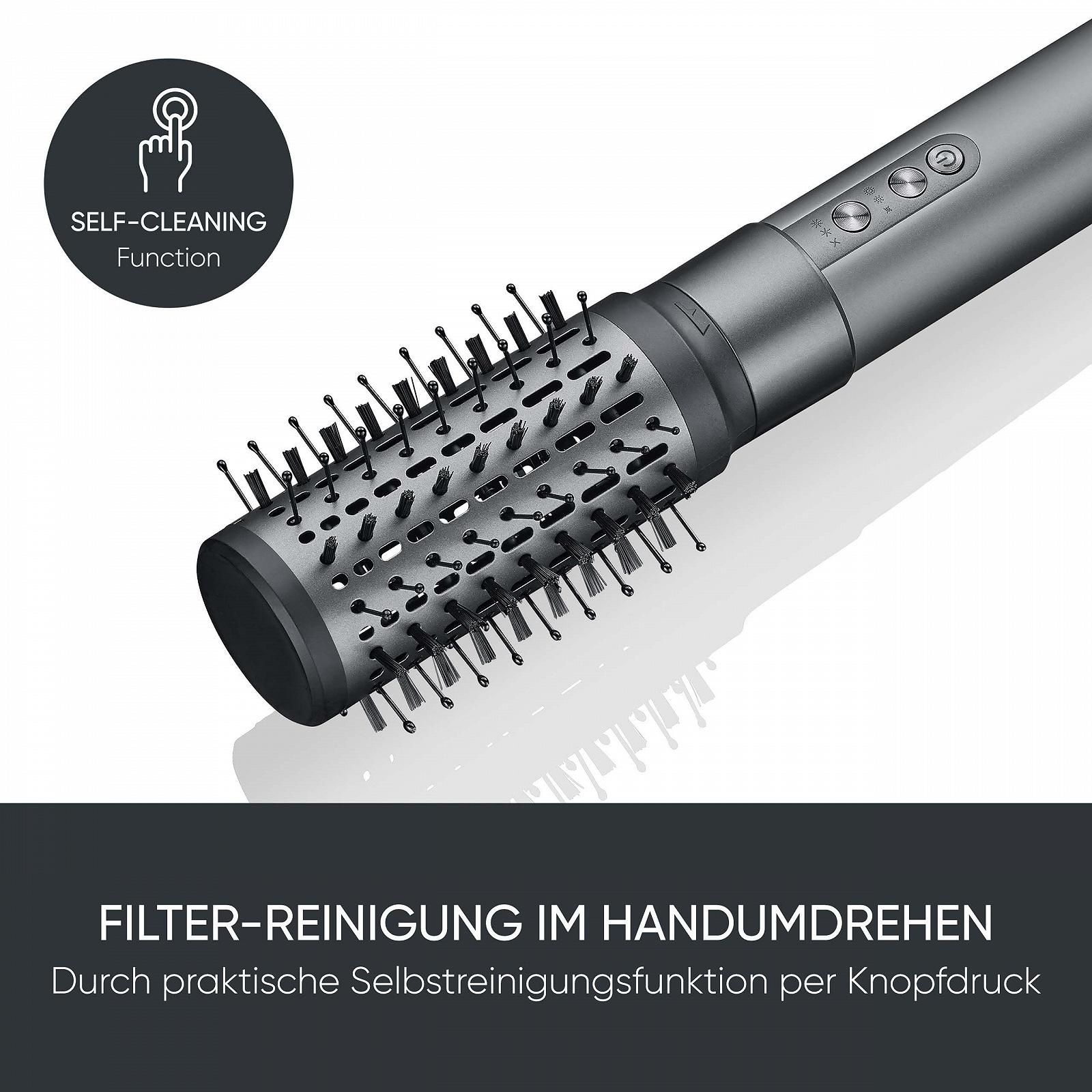 Стайлер для волосся Severin S-Style Multi-Styler WL 0684 5-в-1 1500 W Антрацит іонізація BLDC мотор, фото №7 Стайлер для волосся Severin S-Style Multi-Styler WL 0684 5-в-1 1500 W Антрацит іонізація BLDC мотор, фото №7