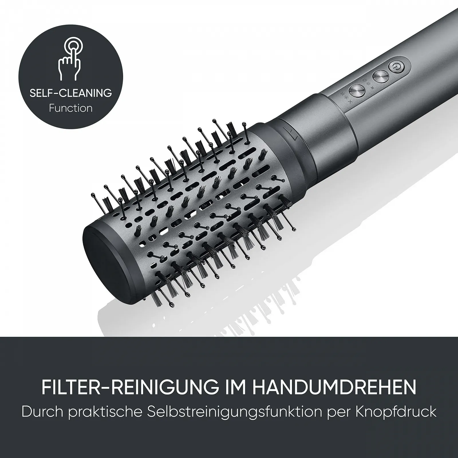 Стайлер для волос Severin S-Style Multi-Styler WL 0684 5-в-1 1500 W Антрацит ионизация BLDC мотор, фото №7 Стайлер для волос Severin S-Style Multi-Styler WL 0684 5-в-1 1500 W Антрацит ионизация BLDC мотор, фото №7