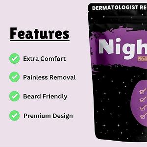 Стрічка для рота для сну Для дорослих Дихаюча гіпоалергенна (3 упаковки) synthetic.ua - Фото 1