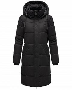 Пальто Navahoo Winter Dance 14, стьобане, зимове, тепле, з високим коміром і знімним капюшоном - Фото 1