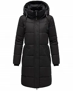 Пальто Navahoo Winter Dance 14, стеганое, зимнее, теплое, с высоким воротником и съемным капюшоном - Фото 1