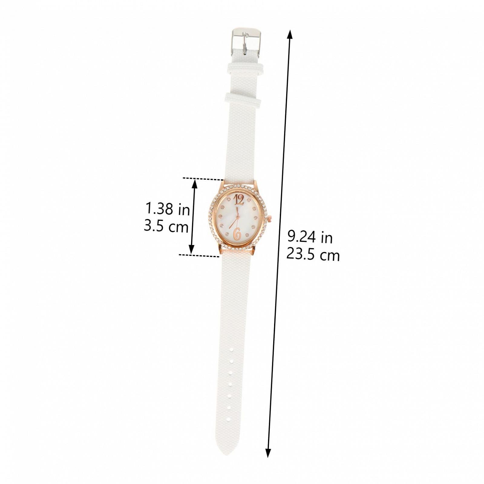 Часы Healvian маленькие с украшениями женские серебряные женские часы деловые кожаные белые, фото №4 Часы Healvian маленькие с украшениями женские серебряные женские часы деловые кожаные белые, фото №4