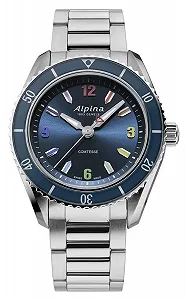 Часы Alpina AL-235NRB3C6B, серебристый, браслет - Фото 1