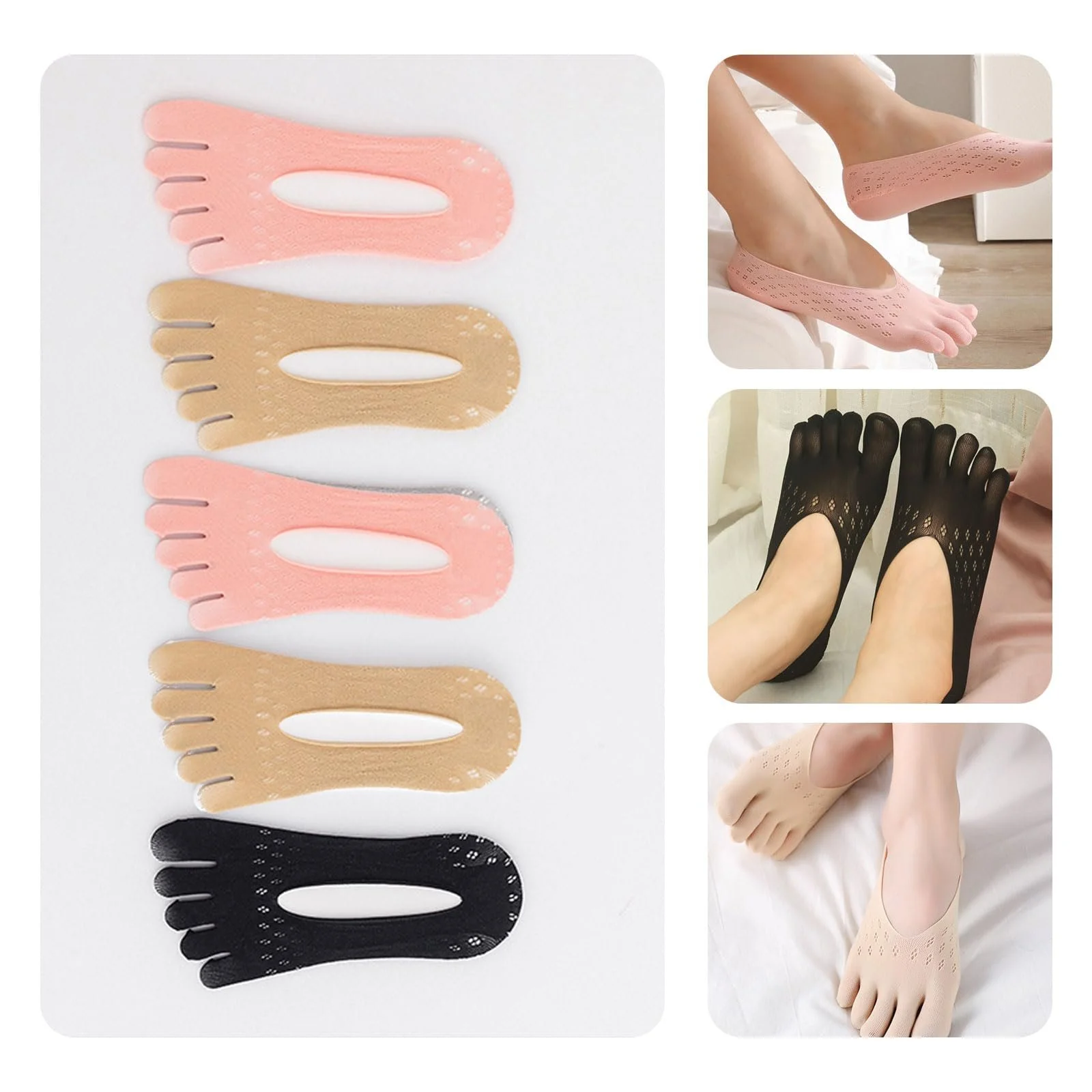 Шкарпетки з пальцями 6 пар, фото №5