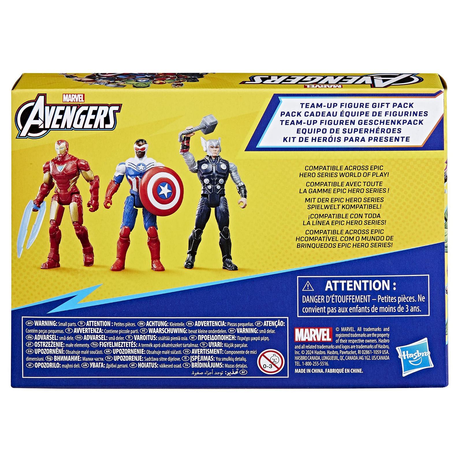 Іграшка Marvel Avengers Epic Hero Series Team-Up Gift Pack, 10 см, фото №4