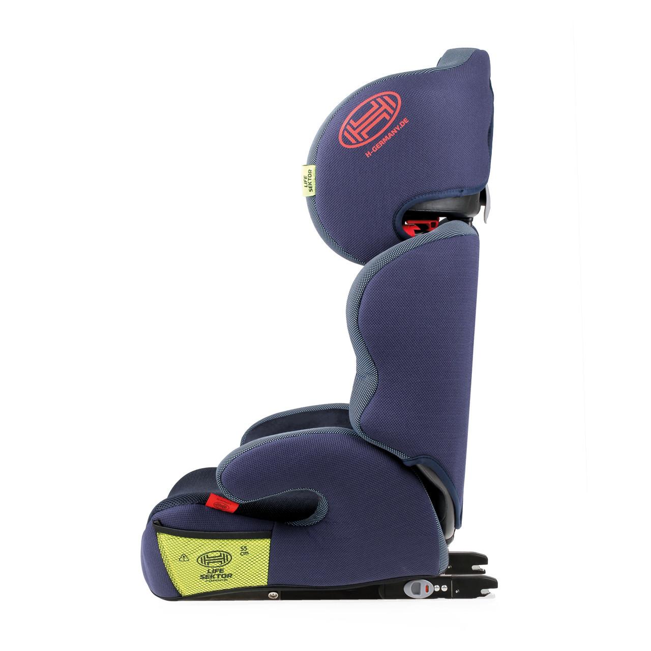 Автокрісло 15-36 кг Heyner MaxiFix Aero II III,15-36 Cosmic Blue HE 797 140, фото №5