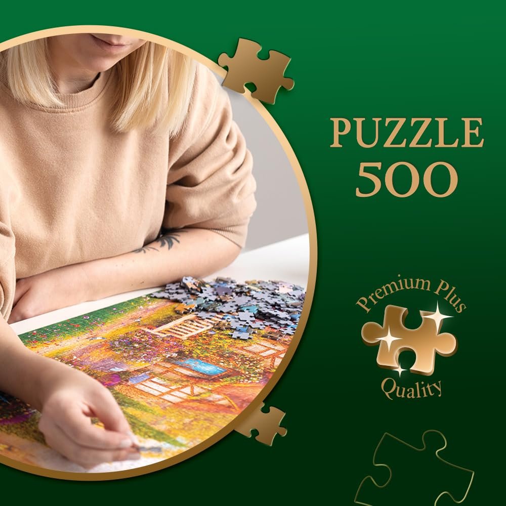 Пазл Trefl Premium Plus Quality Tea Time View of the Manhattan Bridge 500 елементів, фото №3