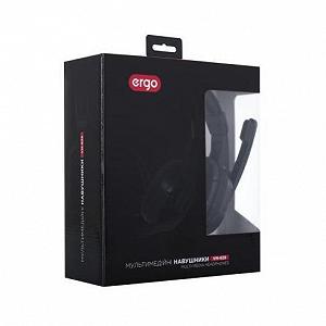 Наушники Ergo VM-629 Black (SM-PC629) - Фото 1
