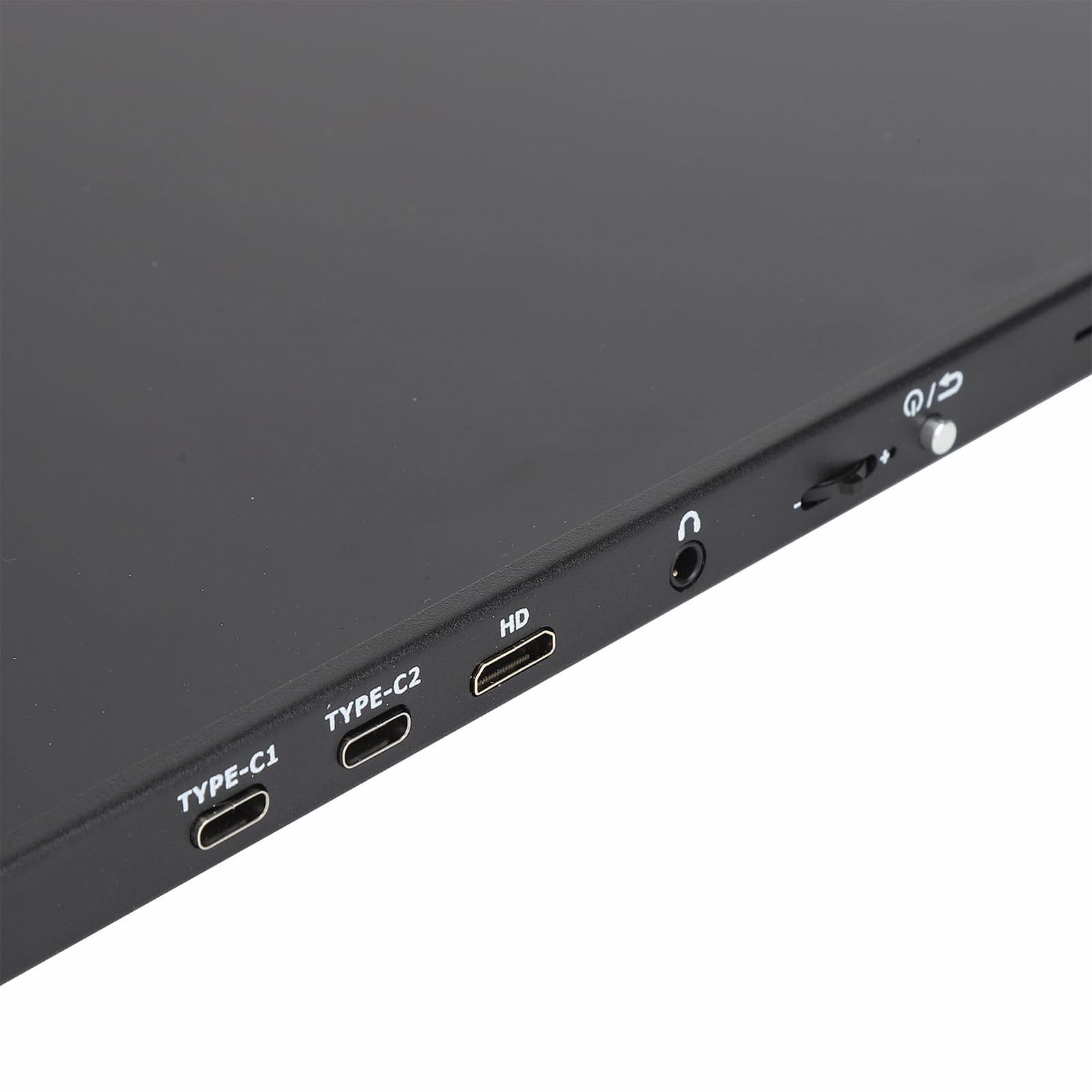 Монітор ASHATA Portable Display 18 дюймів HD 1920 x 1280 IPS USB C HDMI Ігровий Дисплей, фото №6