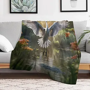 Покривало Kranich Фланелева Покривало для дивану synthetic.ua - Фото 1