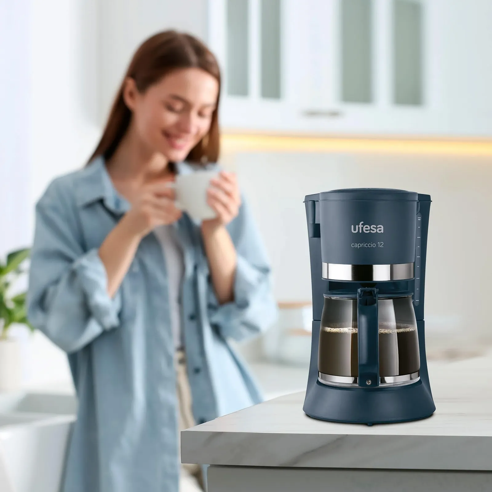 Кофеварка капельная Ufesa CG7124 680 Вт 1.2 л, фото №5