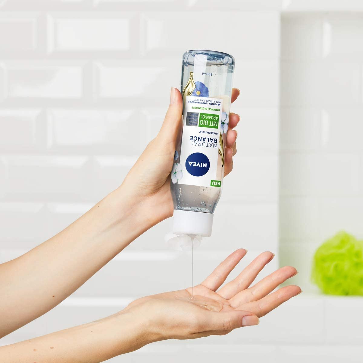 Гель для душа NIVEA Natural Balance Cotton Blossom & Organic Argan Oil 300 мл, фото №6 Гель для душа NIVEA Natural Balance Cotton Blossom & Organic Argan Oil 300 мл, фото №6