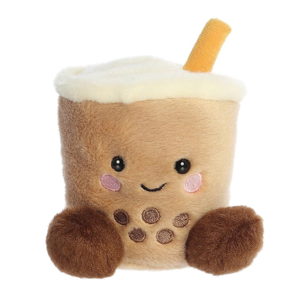 Мягкая игрушка Aurora Palm Pals Boba Bubbletea 33687 13 см Коричневая, фото №1 Мягкая игрушка Aurora Palm Pals Boba Bubbletea 33687 13 см Коричневая, фото №1
