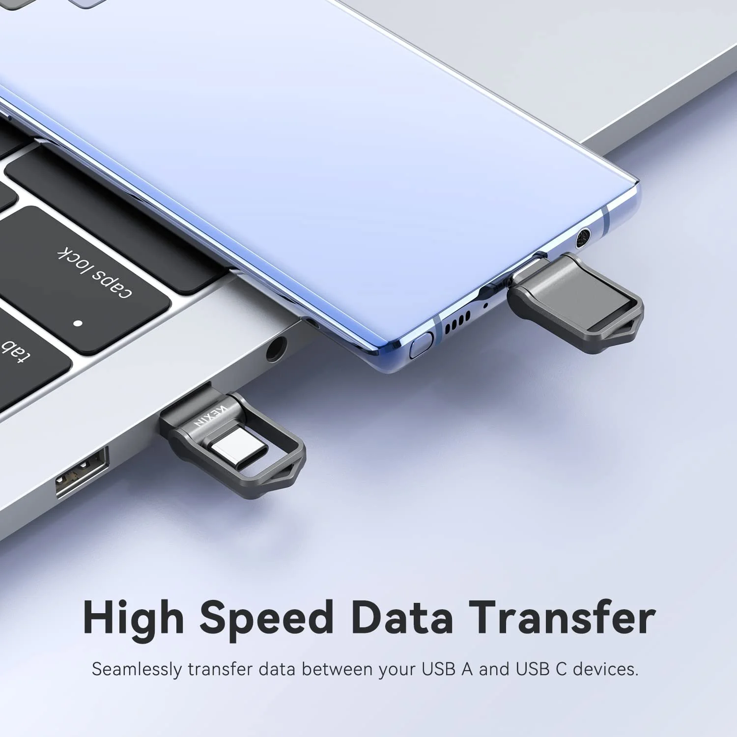 Флеш-накопичувач KEXIN 128GB USB 3.0 Type C (набір 5 шт.), фото №6 Флеш-накопичувач KEXIN 128GB USB 3.0 Type C (набір 5 шт.), фото №6