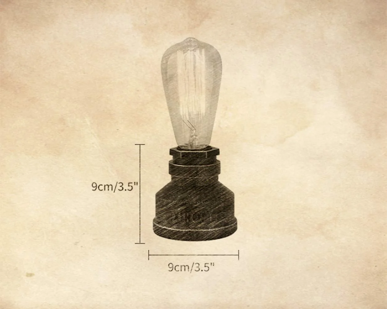 Настінний / стельовий світильник / спот Loft (Лампочки не входять у комплект), фото №6