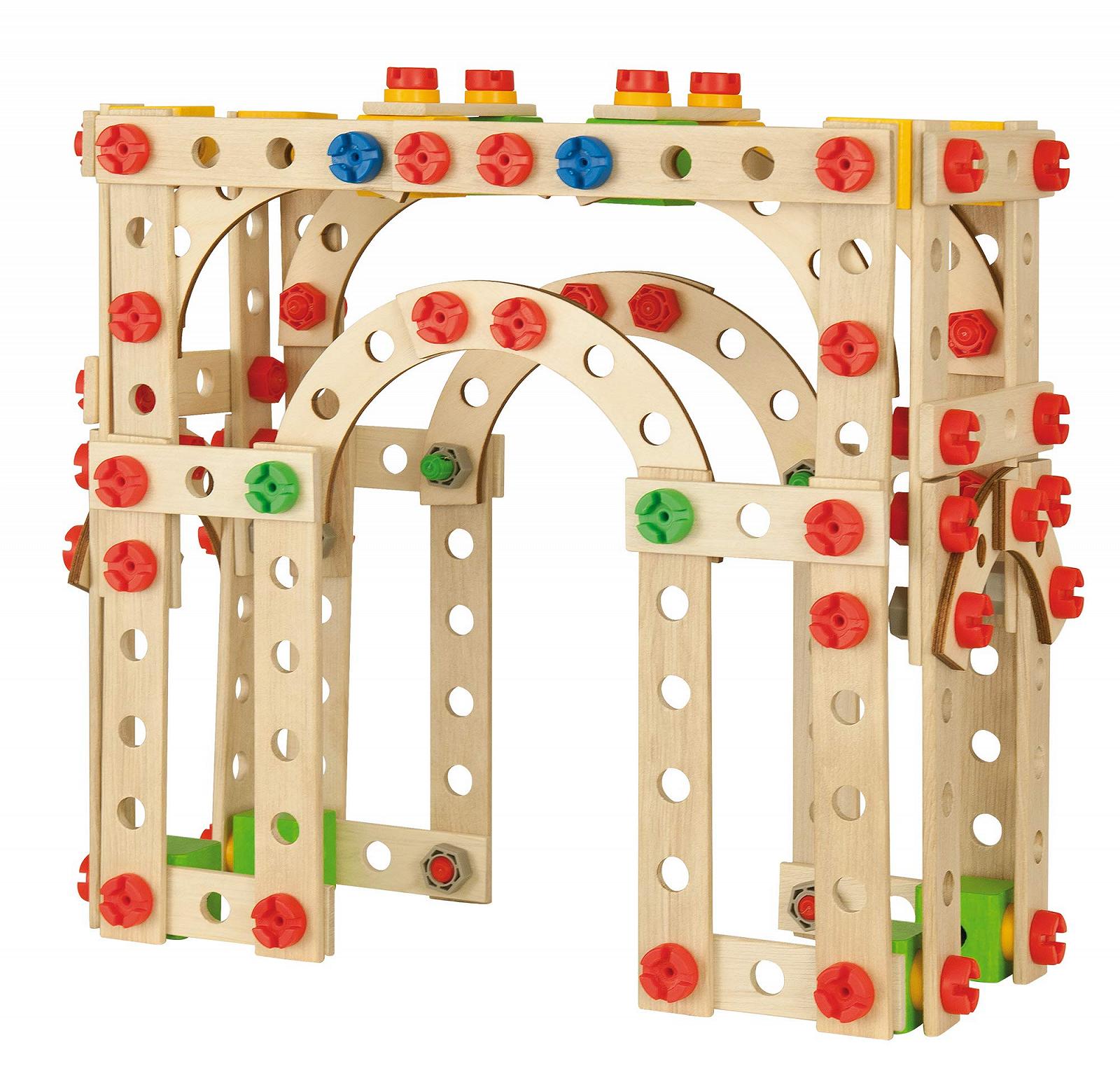 Конструктор Eichhorn Eiffel Tower 100039091 3 модели 315 штук, фото №5