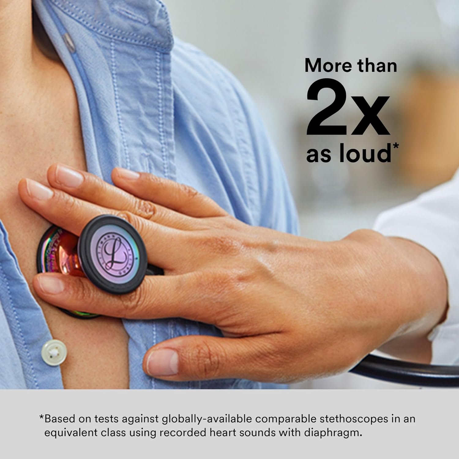Стетоскоп 3M Littmann IV 69 см Чёрный, фото №5