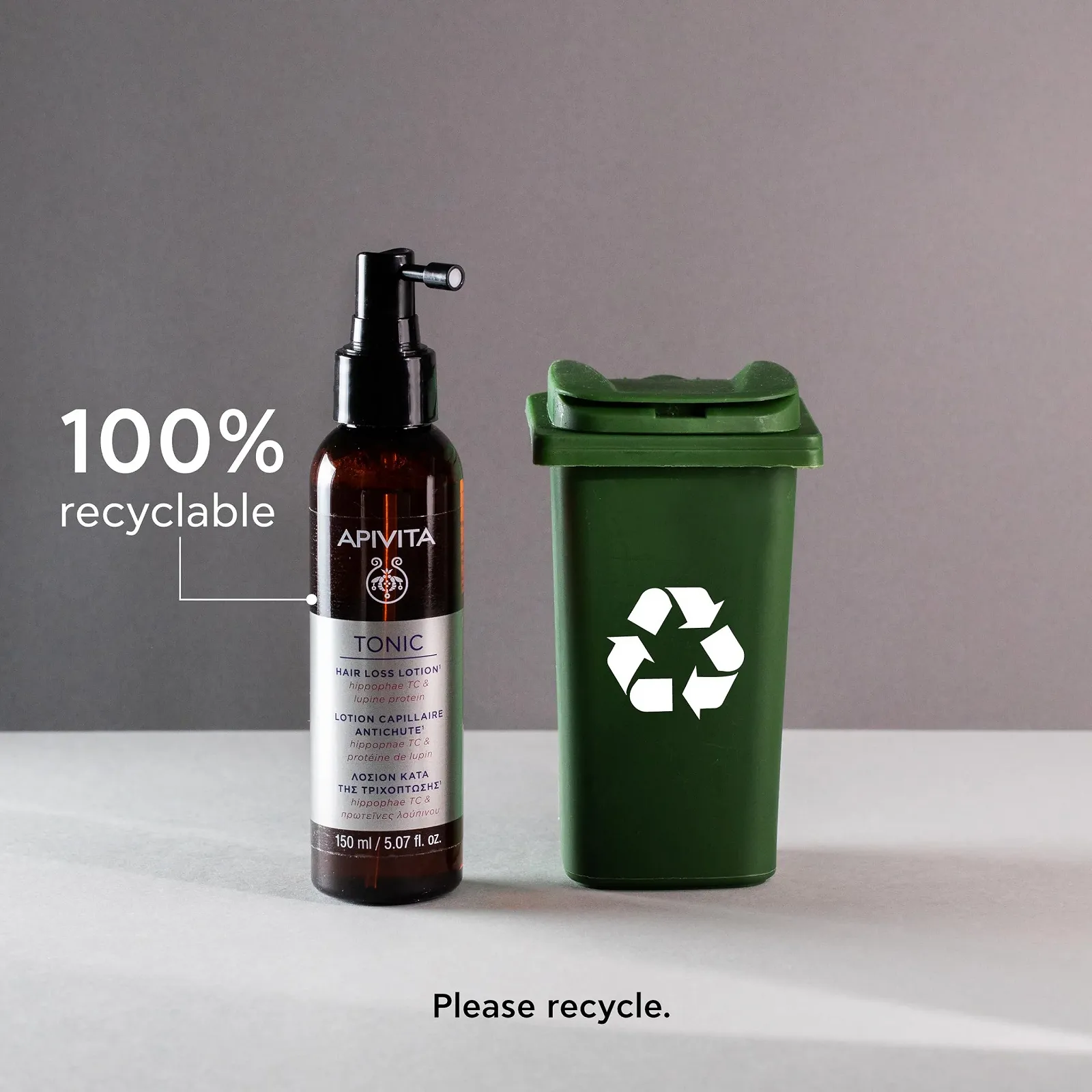 Тоник Apivita против выпадения волос 150 мл - Натуральное средство против выпадения волос с запатентованным комплексом, Прополис - Предотвращает, уменьшает и замедляет выпадение волос - Стимулирует рост волос, фото №7