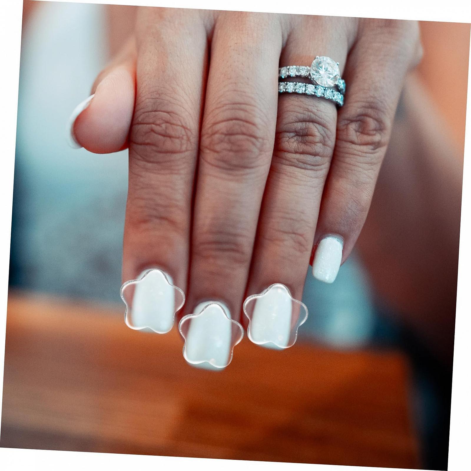 Аксессуары для ногтей Happyyami 40 шт., стразы, ювелирные изделия для маникюра, DIY подвески для ногтей, украшения для ногтей, подвески для ногтей, аксессуары для ногтей, неровные стеклянные стразы, фото №2