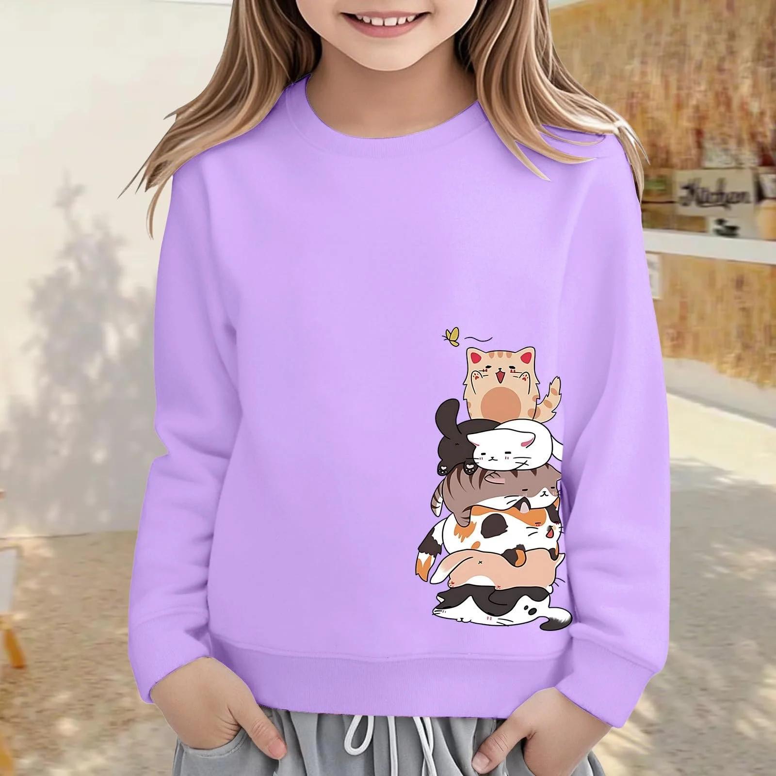 Пуловер Толстовка з принтом, фото №3