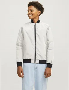 Бомбер JACK&JONES JUNIOR для хлопчиків synthetic.ua - Фото 1