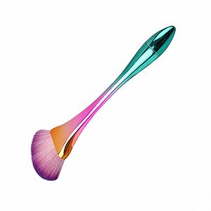 Кисть для макияжа minkissy Профессиональная Кисть для румян Фиолетовый Сектор synthetic.ua - Фото 1