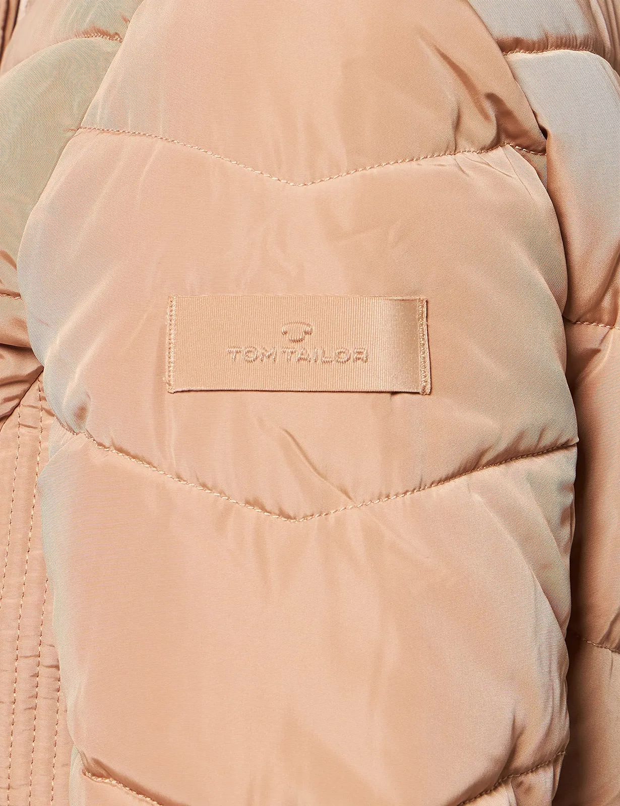 Парка TOM TAILOR из переработанного полиэстера стеганая женская, фото №5