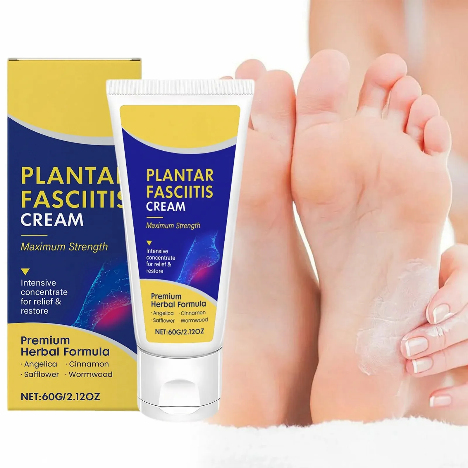 Крем для восстановления пяток питательный дорожная версия для потрескавшейся кожи, фото №3