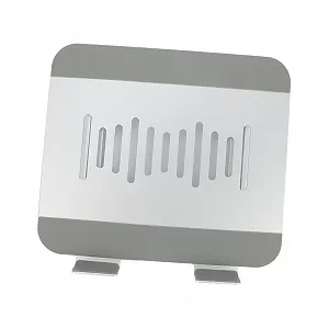 Підставка для ноутбука Tofficu Алюмінієвий сплав портативна з нековзною силіконовою підкладкою, поворотний вал для стабільної підтримки, компактна для зберігання - Фото 1