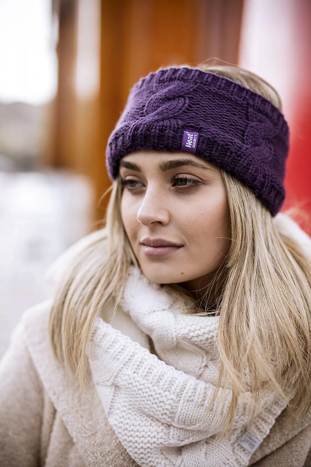 Пов'язка на голову Жіноча Sockshop Alta One Size Рожевий пил, фото №6