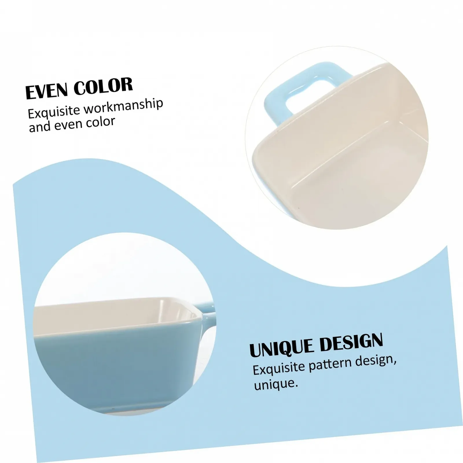 Форма для запекания VALICLUD керамическая креативной формы для дома и ресторана, фото №6