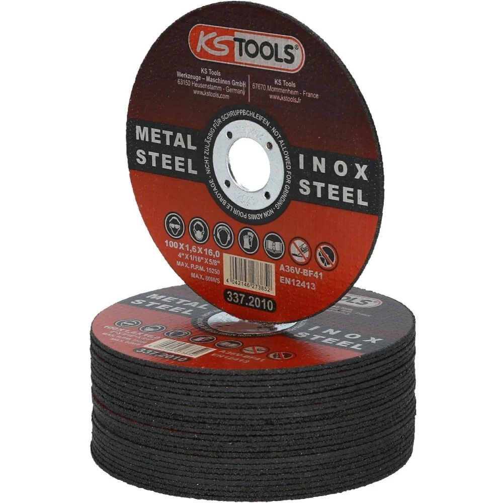 Отрезной диск для угловой шлифовальной машины KS TOOLS 337.2010, фото №1 Отрезной диск для угловой шлифовальной машины KS TOOLS 337.2010, фото №1