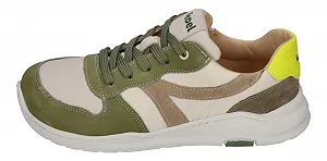 Кроссовки KOEL Barefoot Silas Olive Подростковые synthetic.ua - Фото 1