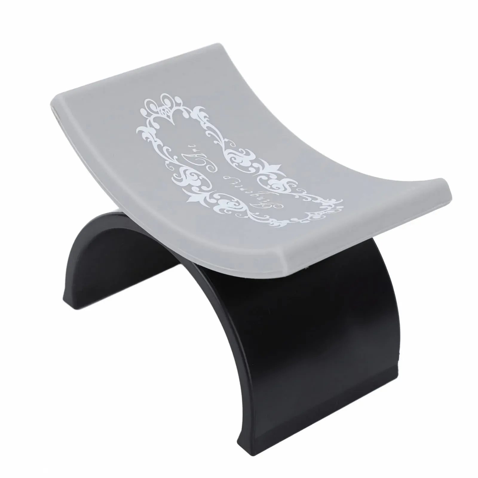 Підставка для рук манікюрна Силіконова U-подібна Подушка для рук BLACK, фото №3