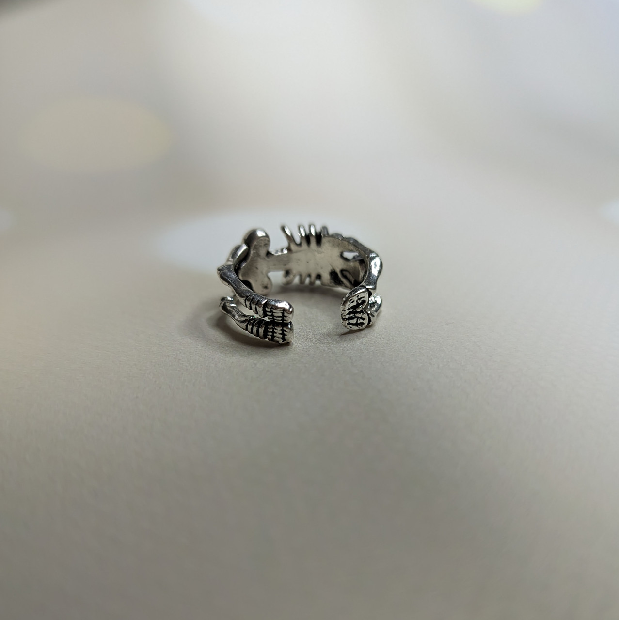 Кольцо Скелет Регулируемое, фото №6 Кольцо Скелет Регулируемое, фото №6