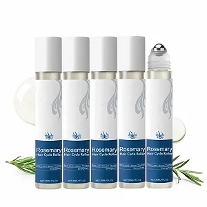 Сироватка для росту волосся Розмарин Роликова, з олією розмарину (5 штук) - Фото 1