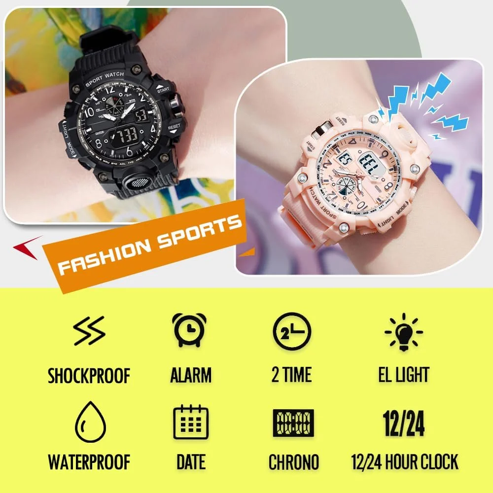 Военные часы Unisex Спортивные часы, фото №2