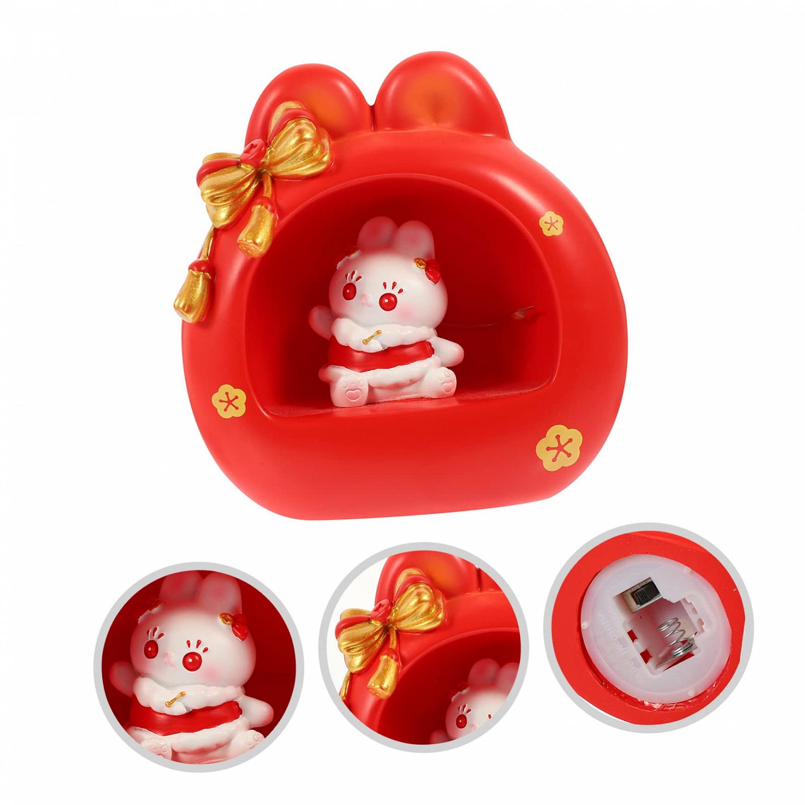 Світильник ABOOFAN Luminous Resin Gifts Room Year Night Light Кавайний дитячий лампа, фото №7