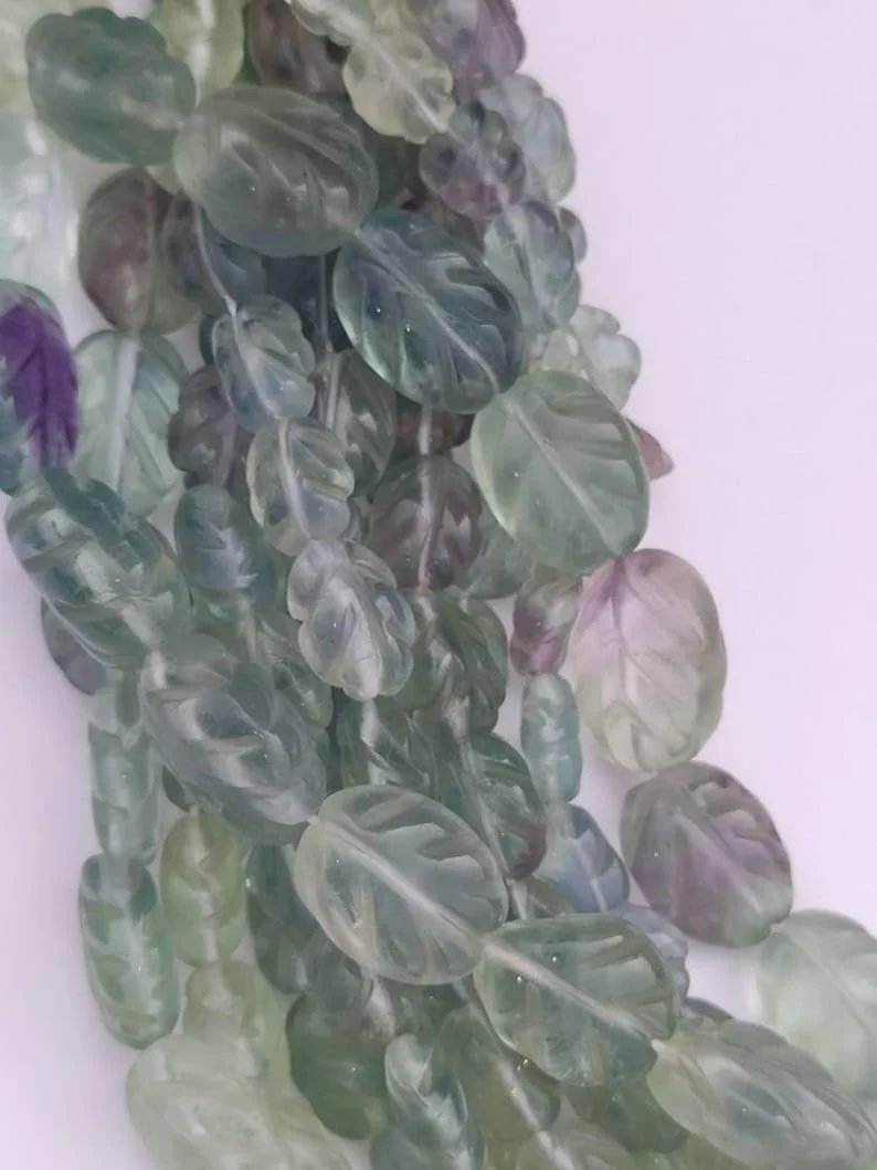 Бусины из натурального флюорита, гладкие, дыня, 6x8-7x9 мм, нить длиной 40 см бусин из драгоценных камней для ожерелья, браслета, фото №4