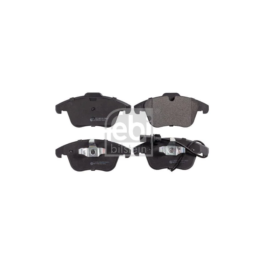 Комплект гальмівних колодок FEBI BILSTEIN 16768 для AUDI передня вісь, фото №2 Комплект гальмівних колодок FEBI BILSTEIN 16768 для AUDI передня вісь, фото №2