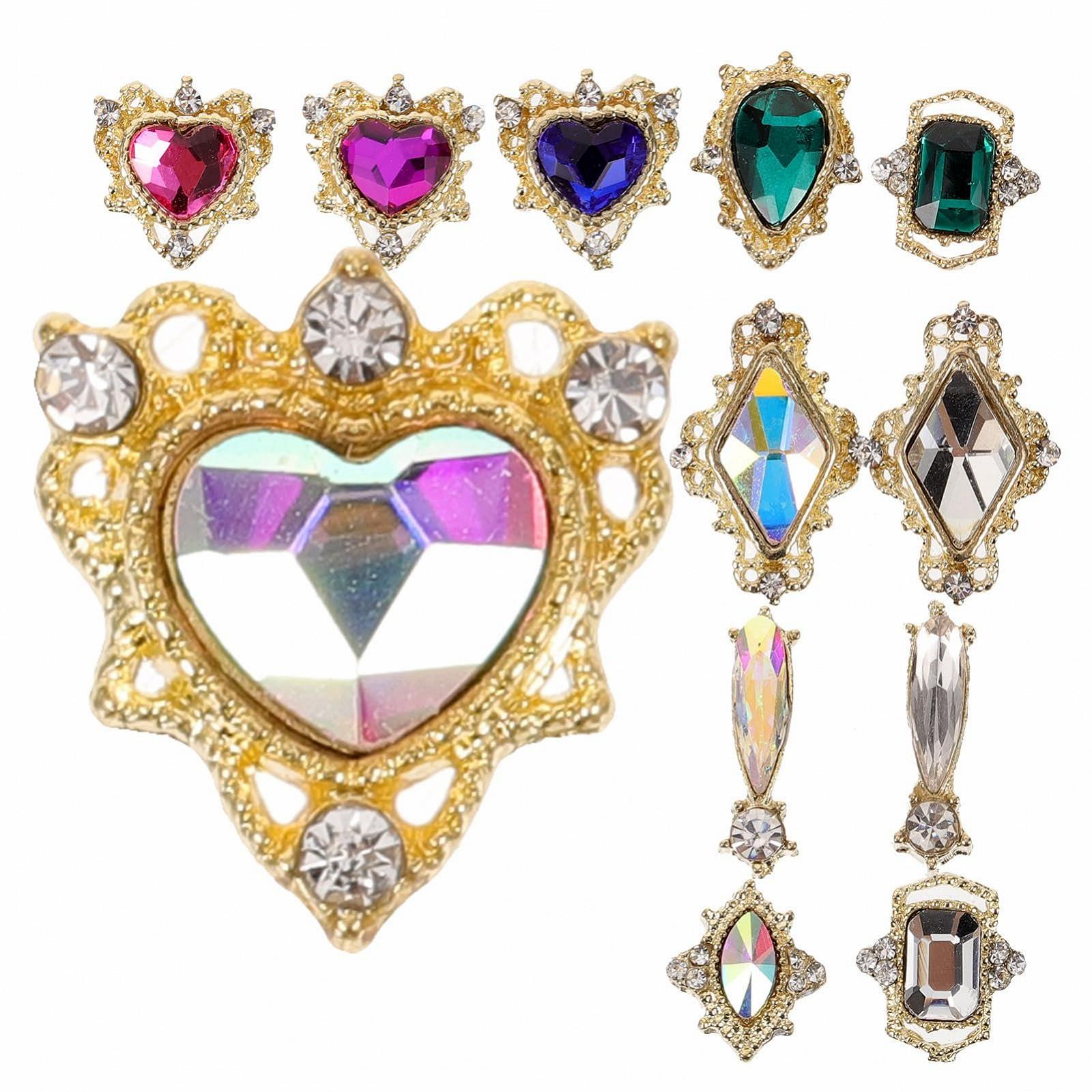 Стразы для ногтей Разноцветные, фото №1