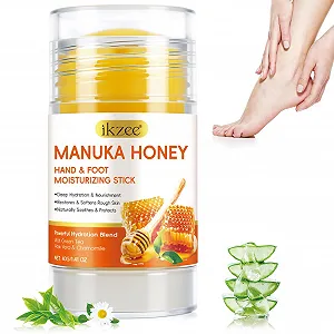 Крем для ног увлажняющий против трещин, медовый крем для пяток и локтей, смягчающий, 40 г - Фото 1