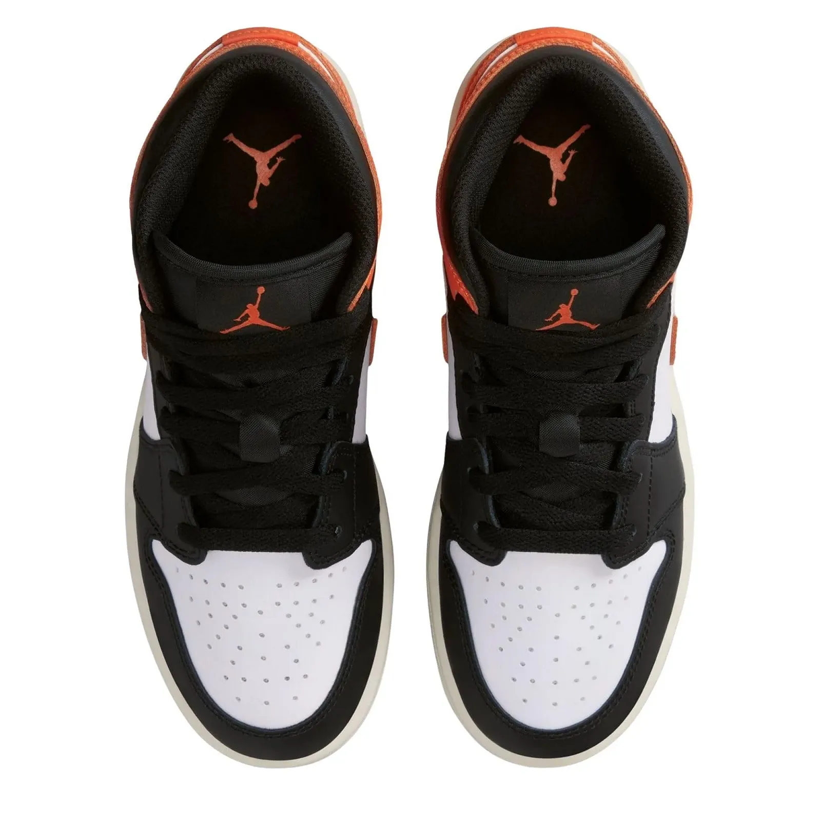 Кросівки Nike Air Jordan 1 Mid (GS) DQ8423-801 Помаранчевий, фото №3