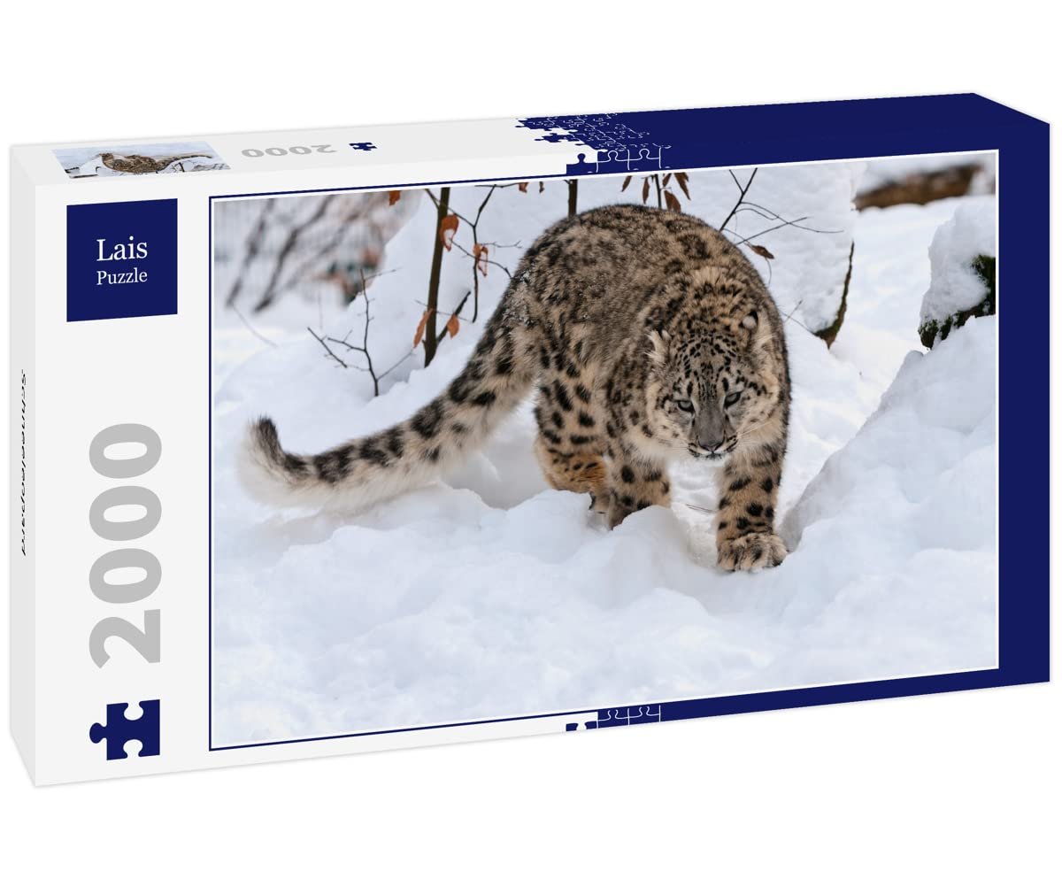 Пазл Lais Snow Leopard 2000 элементов, фото №1 Пазл Lais Snow Leopard 2000 элементов, фото №1